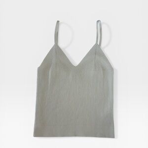 Gap Cream Ribbed Tank Top